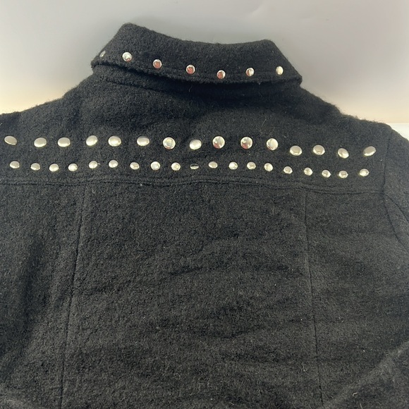 Phosphorus Wool Studded Moto Jacket - Picture 11 of 12